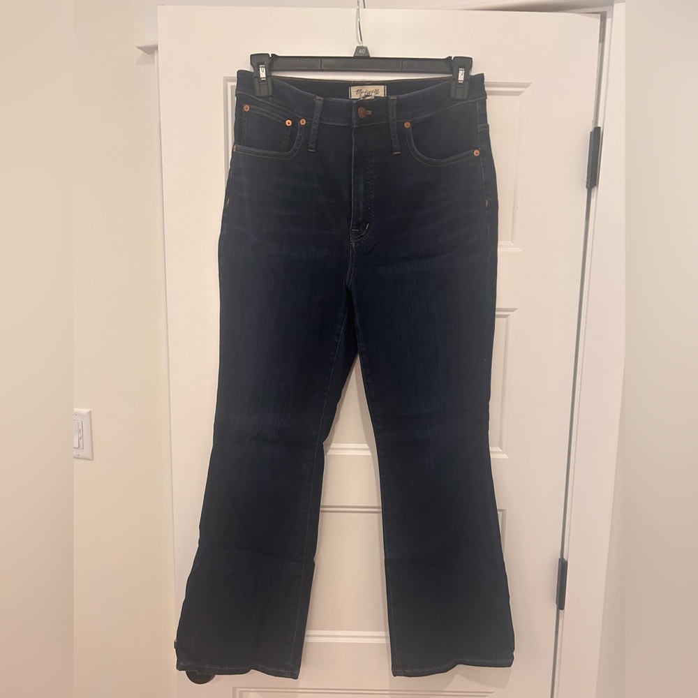 Women’s Madewell Curvy Cali Demi Boot jeans size 30 tall